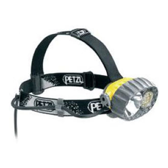 Petzl DUO BELT Quick Start Manual
