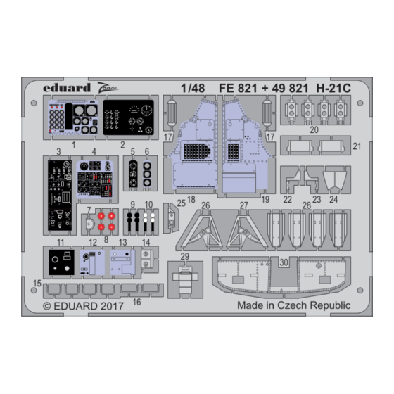 Eduard Zoom H-21C Assembly Instructions