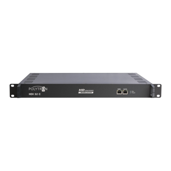 Polytron HDI 32 C Encoder Modulator IP Manuals
