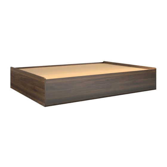 User Manuals: Ameriwood HOME 1303222COM Platform Bed