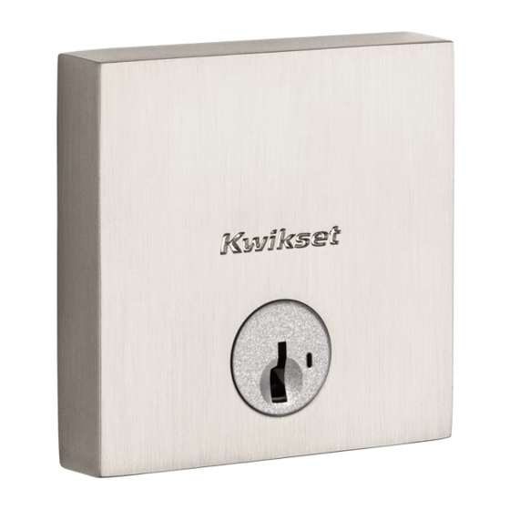 Spectrum Brands Kwikset 258SQT 11P SMT Installation Manual