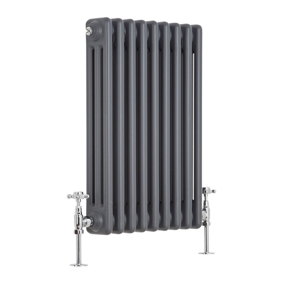 Milano Horizontal Windsor Radiator Installation Manual