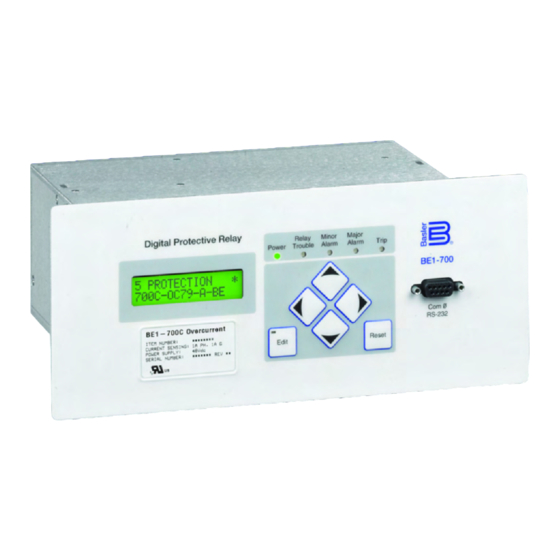Basler BE1-700C Manual