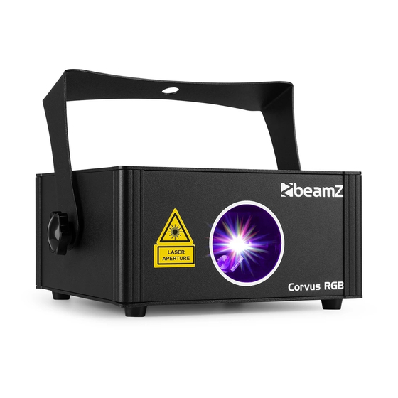 Beamz CORVUS Quick Start Manual