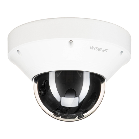 Hanwha Vision PNM-9022V Manuals