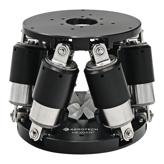 Aerotech HexGen HEX150-125HL Hardware Manual