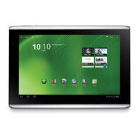 Acer ICONIA Tab A500 32GB User Manual