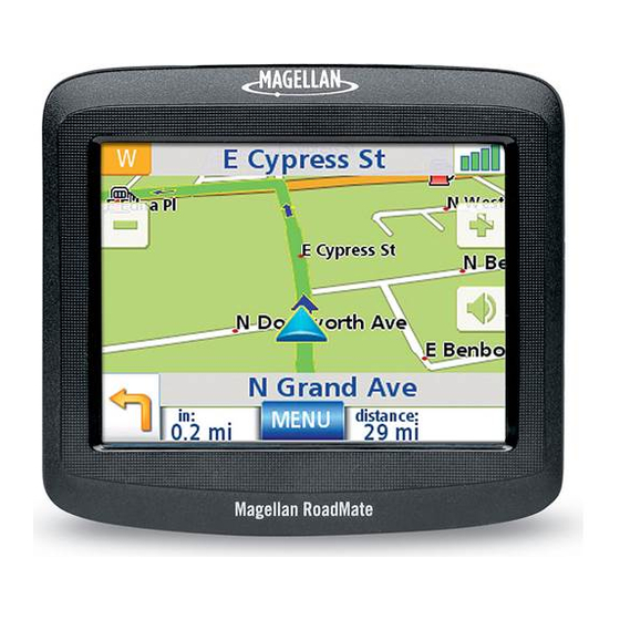 Magellan RoadMate 1212 - Automotive GPS Receiver Manuel D'utilisation