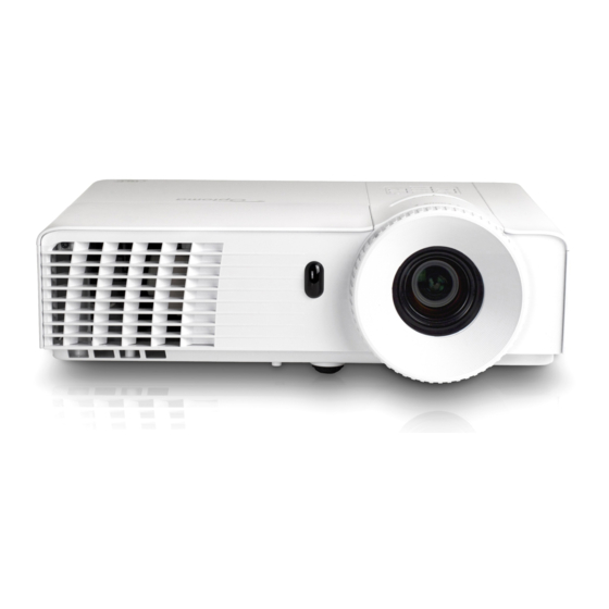 Optoma TX635-3D Quick Start Manual