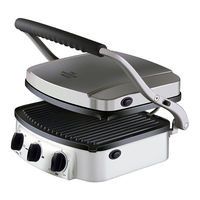 Sharper Image STAINLESS STEEL SUPER GRILL Instruction Manual