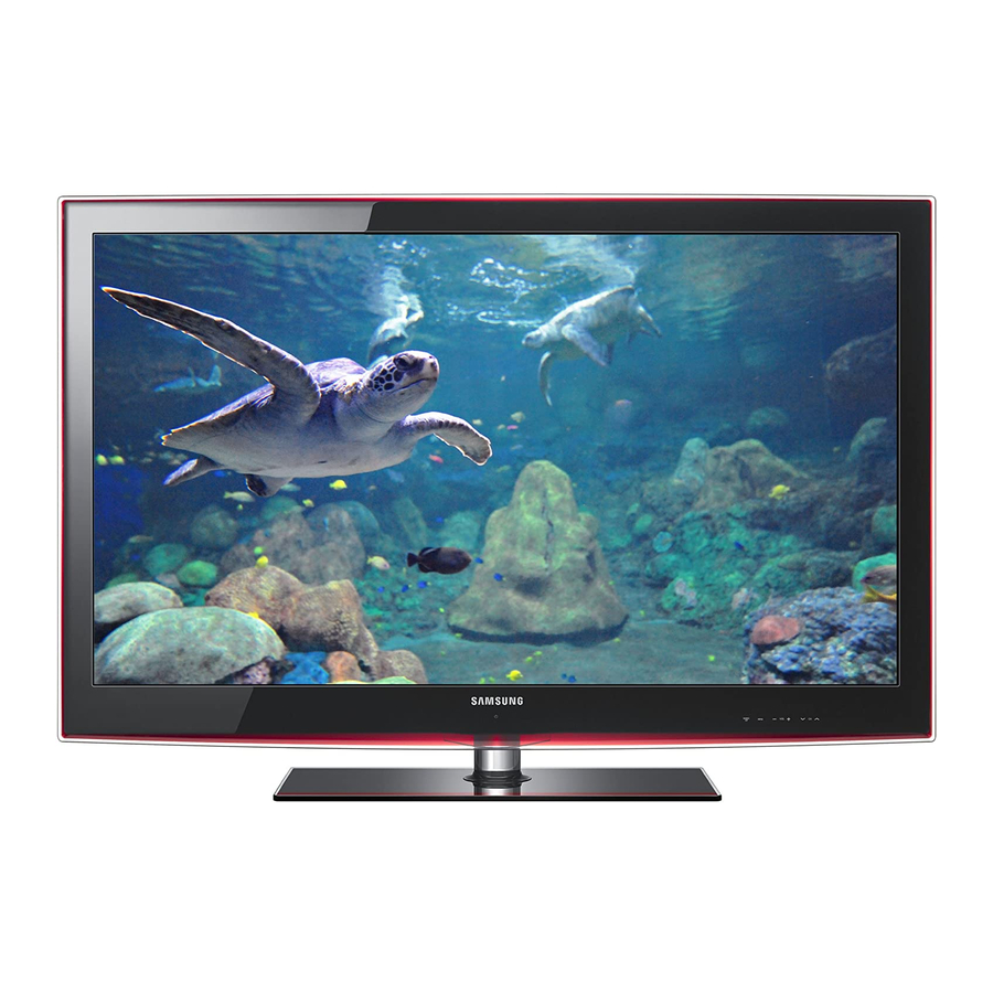 Samsung UE32B6000VW User Manual