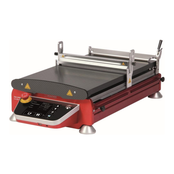 Proceq ZAA 2600.HA Manuals