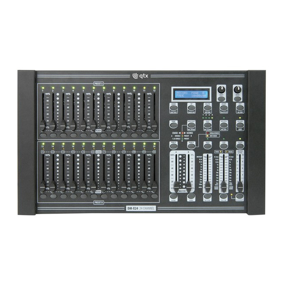 Qtx DM-X24 User Manual