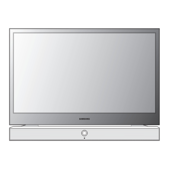 Samsung SP46L6HXX Manuals