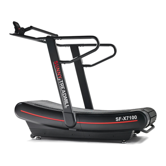 Sunny Health & Fitness PREMIUM CURVE SF-X7100 User Manual