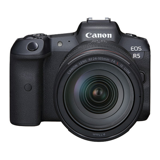 Canon EOS R5II Advanced User's Manual