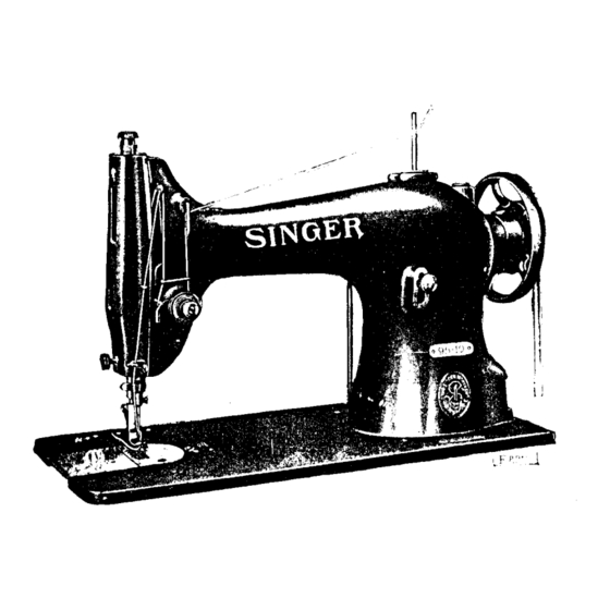 Singer 95-10 Manual