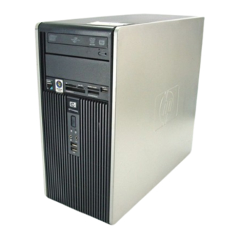 Compaq dc5850 - Microtower PC Manual