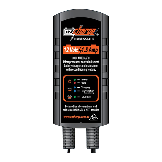 OzCharge OC121.5 Manuals