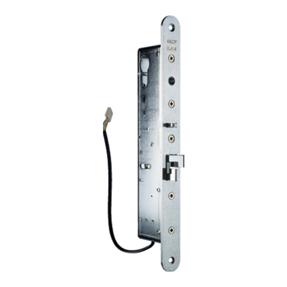 Abloy EL414 Manual