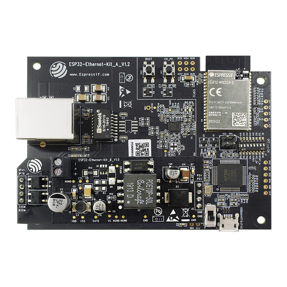 Espressif ESP32-Ethernet-Kit Getting Started Manual