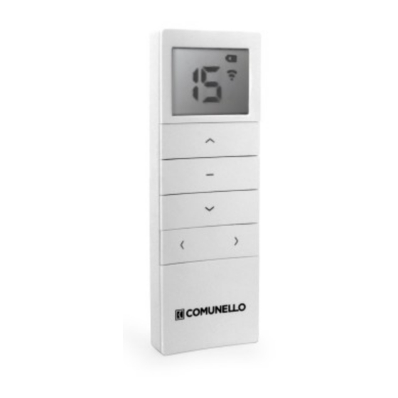 Comunello R-CONTROL 3FC Installation And User Manual