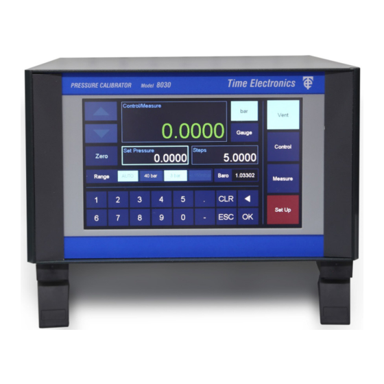 Time Electronics 8030 User Manual