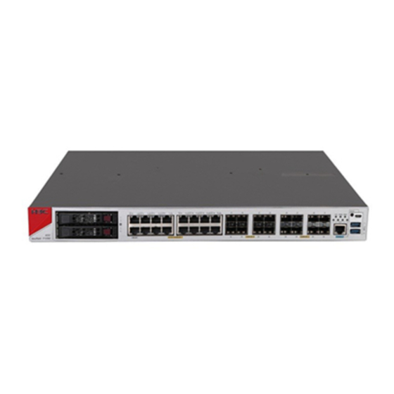 H3C SecPath F1000-AI-X0 Installation Manual