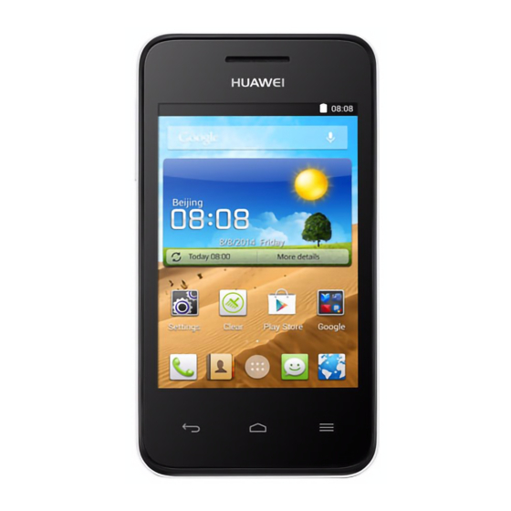 Huawei Y221-U33 Cell Phone Manuals