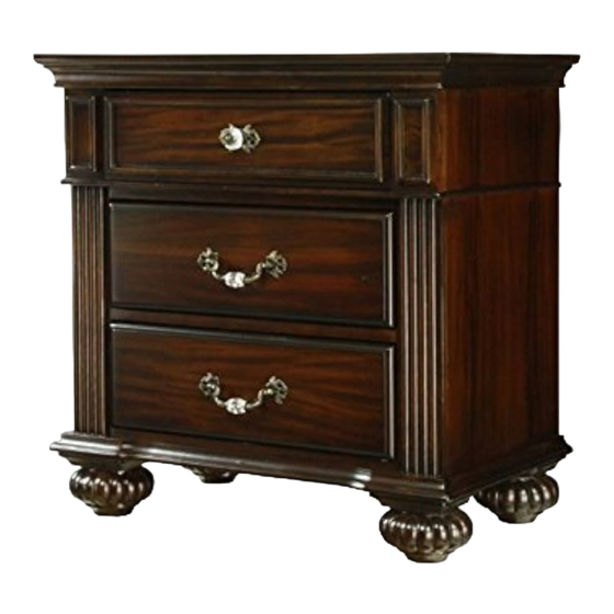 Furniture of America Syracuse CM7129N Assembly Instructions