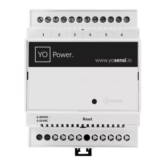 YOSensi YO Power User Manual