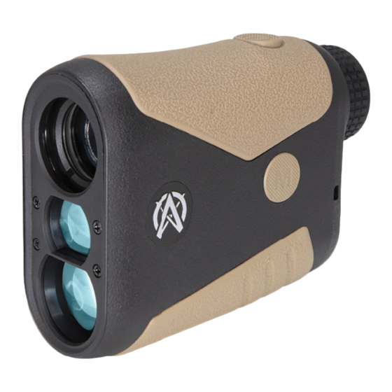 User Manuals: Astra OTX2400A Laser Rangefinder