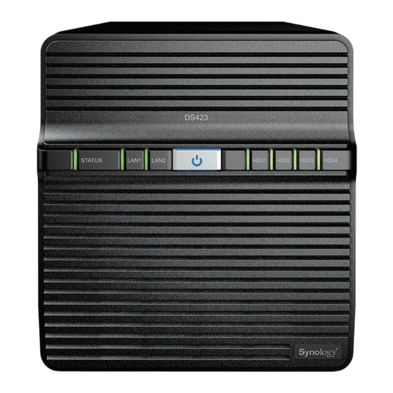 Synology DiskStation DS423 Product Manual