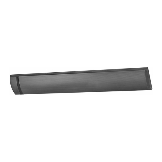 EUROM OUTDOOR HEATPANEL RC Manual