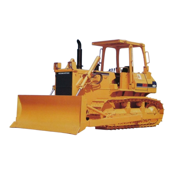 Komatsu D58P-1 Operation & Maintenance Manual
