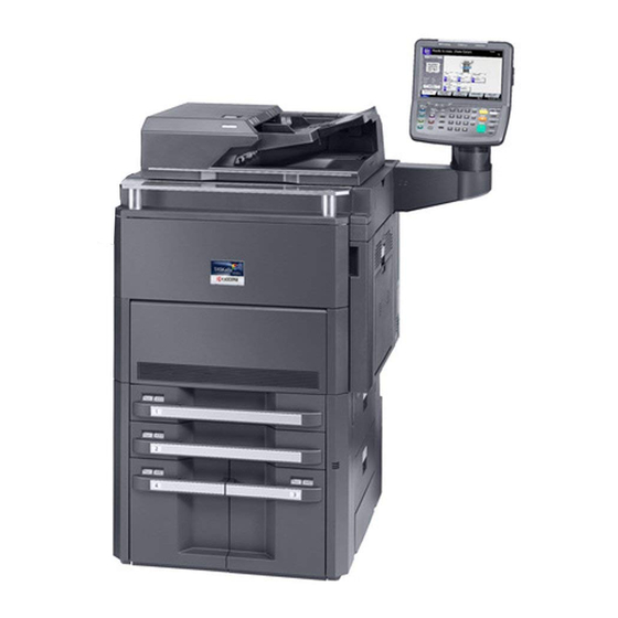 Kyocera TASKalfa 8000i Driver Manual