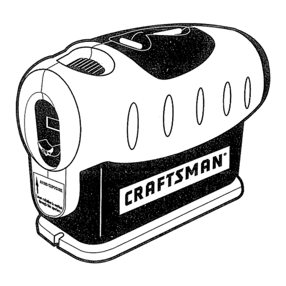 Craftsman 320.48251 Owner's Manual