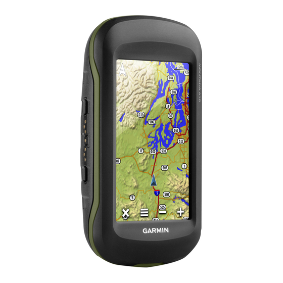 Garmin Montana 680 Owner's Manual