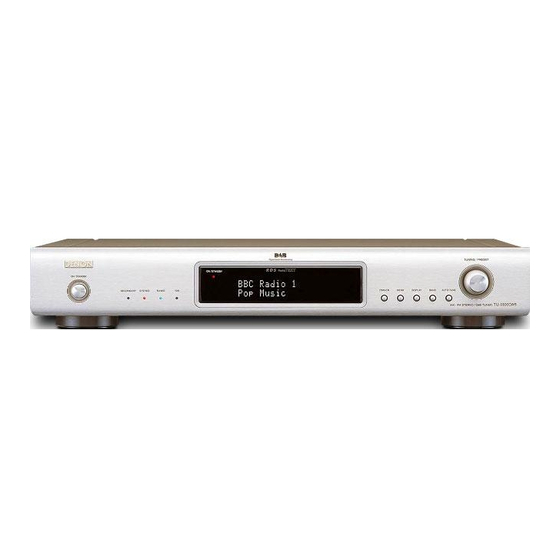 Denon TU-1800DAB Service Manual