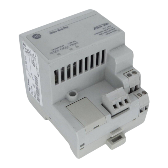 Allen-Bradley Flex I/O Installation Instructions Manual