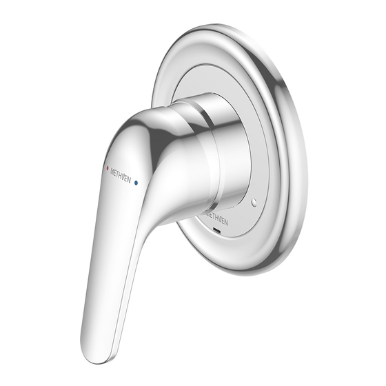 METHVEN PROMIX SHOWER MIXER Installation Manual