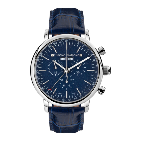 Chronos Manufactures Mathieu Legrand Tournante Instruction Manual / International Guarantee