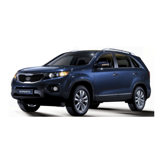 Kia Sorento 2010 Owner's Manual