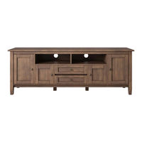 SIMPLIHOME brooklyn+max WyndenHall AXWSH003-72-TB Manual