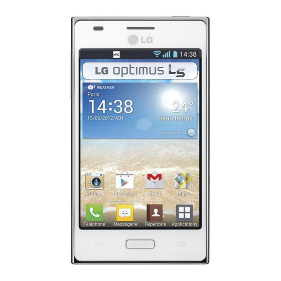 LG -E610 Quick Start Manual