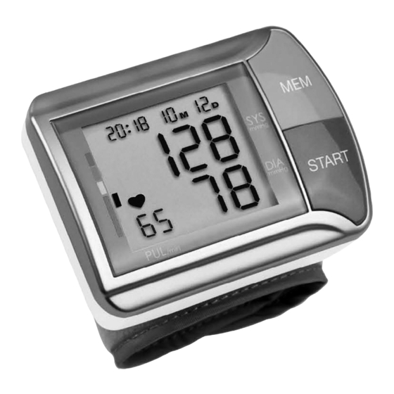 Medisana 51066 Blood Pressure Monitor Manuals