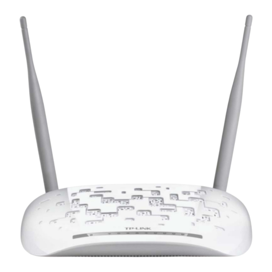 TP-Link TD-W8968 Quick Installation Manual