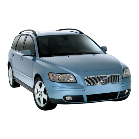 Volvo V50 2004 User Manual