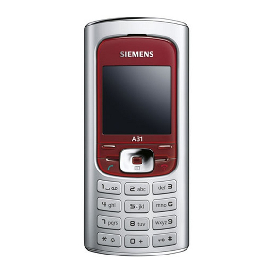 BenQ A31 Service Manual