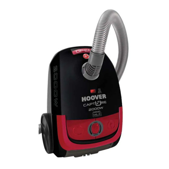 Hoover CAPTURE Instruction Manual
